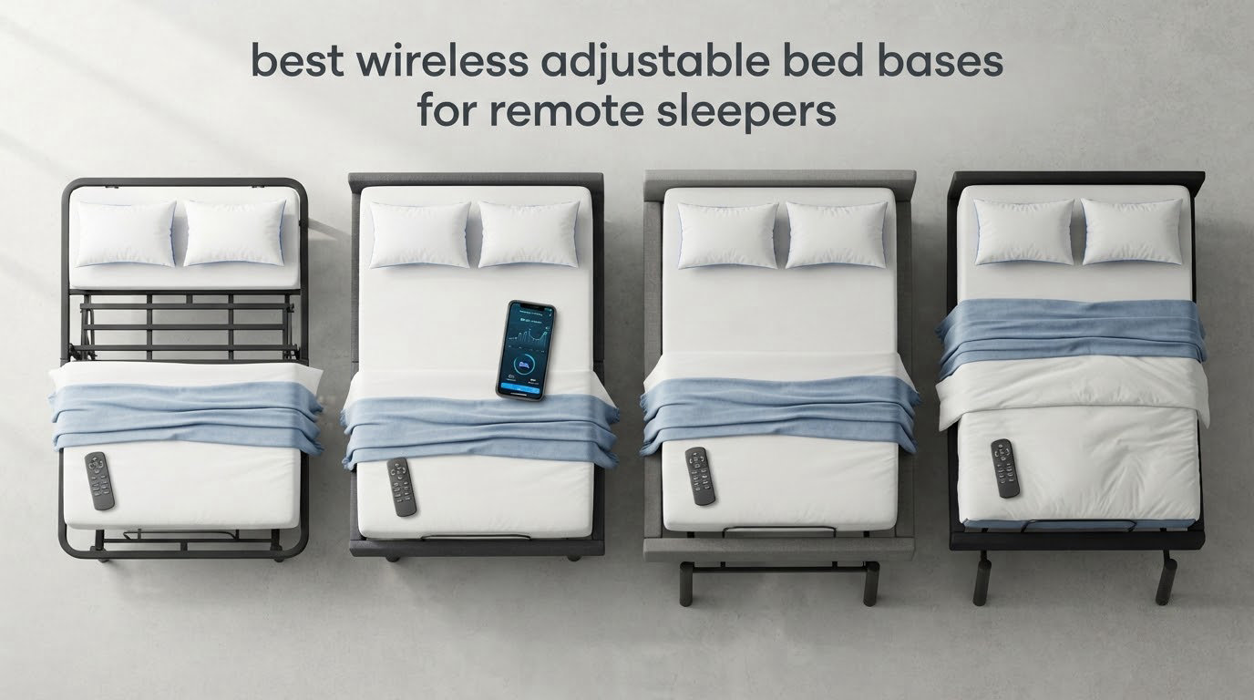 best wireless adjustable bed bases for remote sleepers