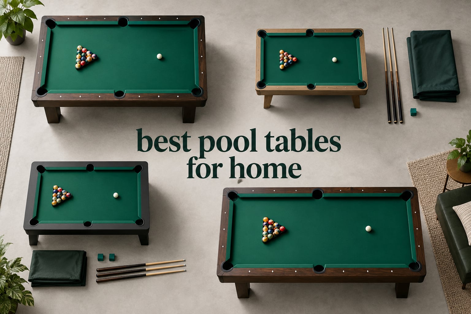 best pool tables for home
