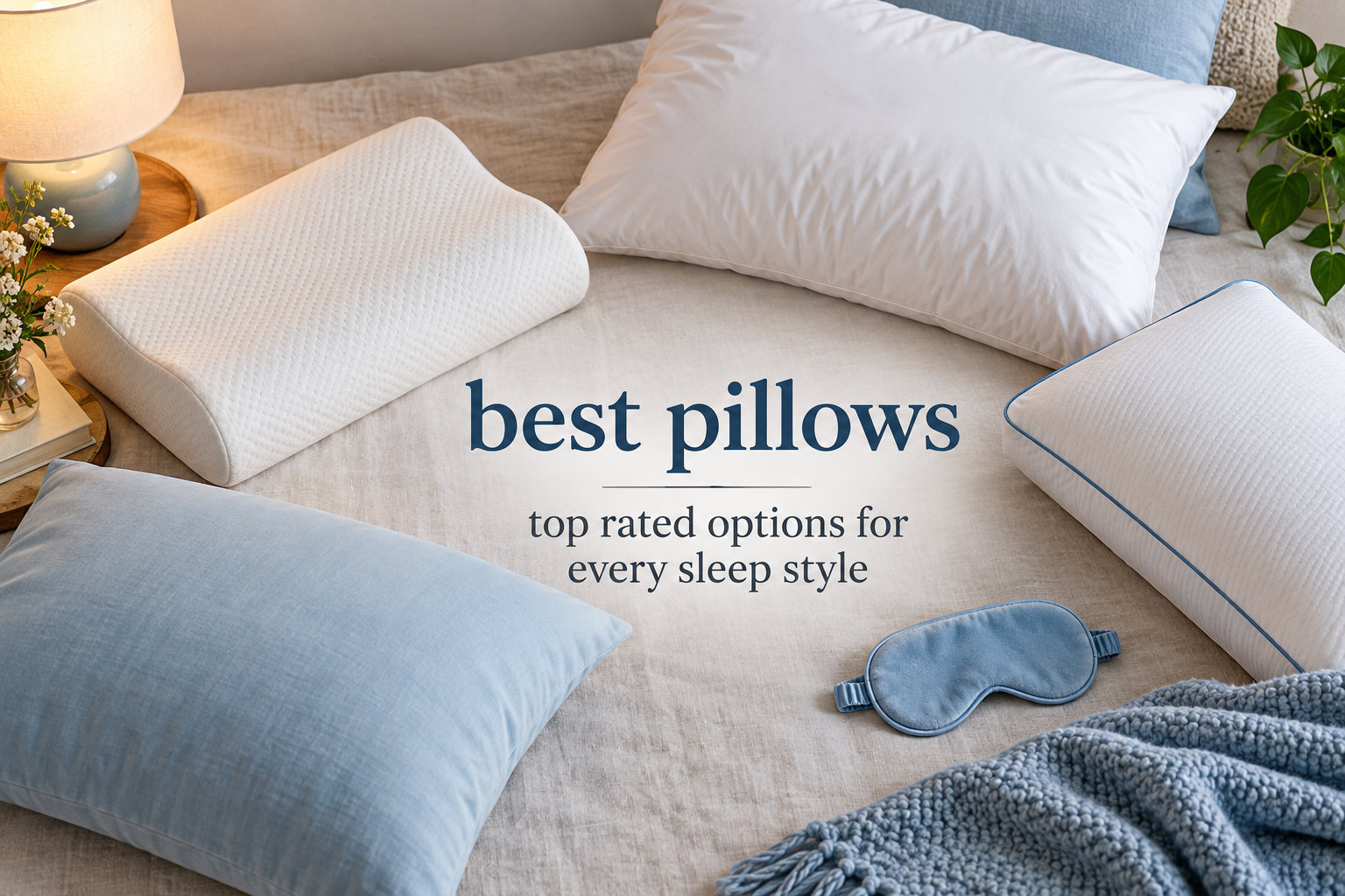 best pillows top rated options for every sleep style