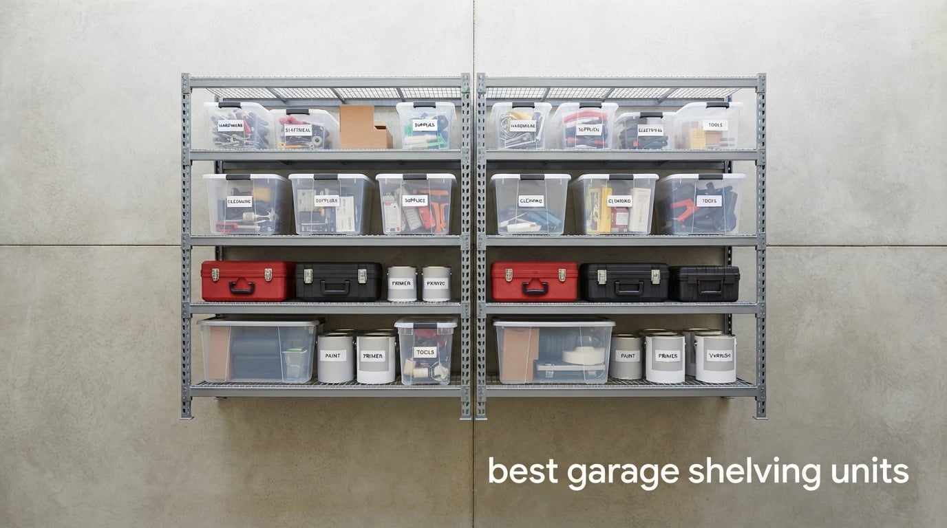 best garage shelving units
