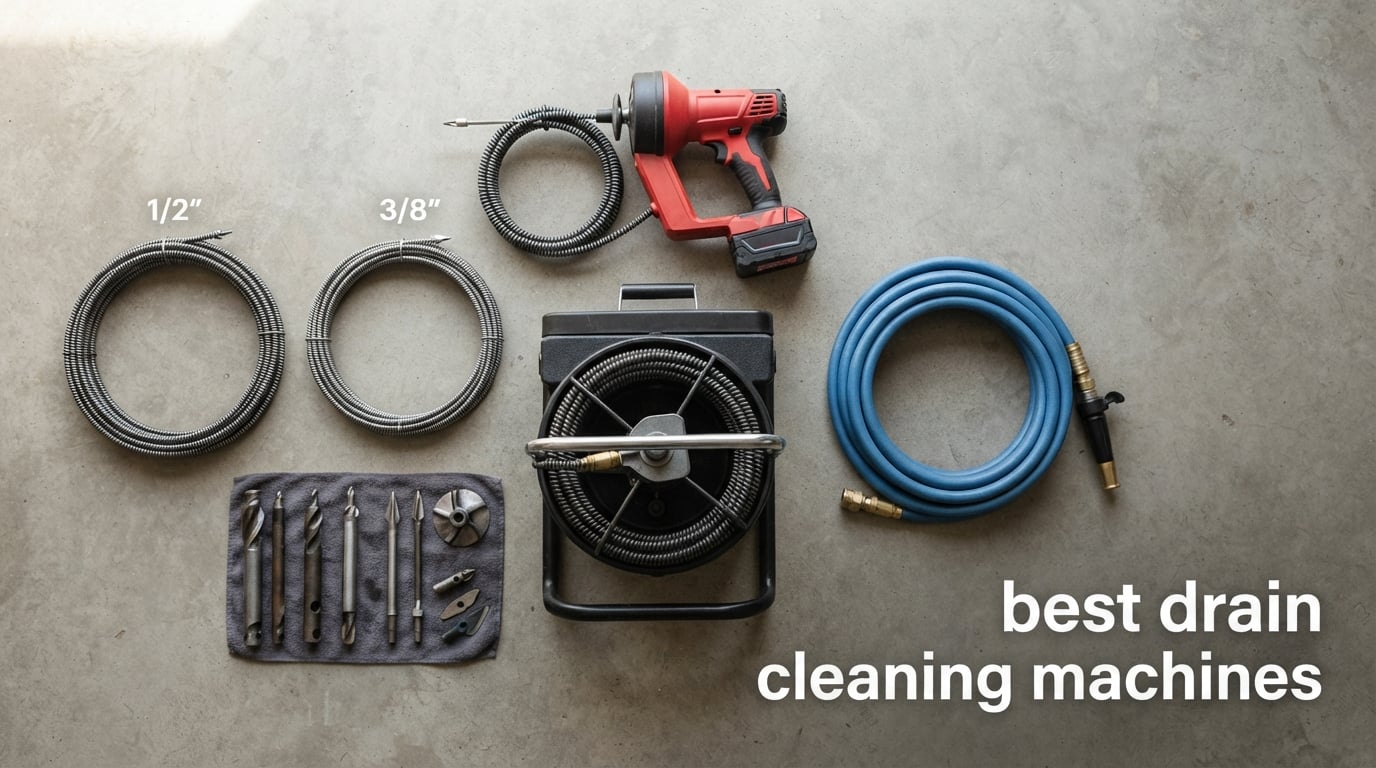best drain cleaning machines