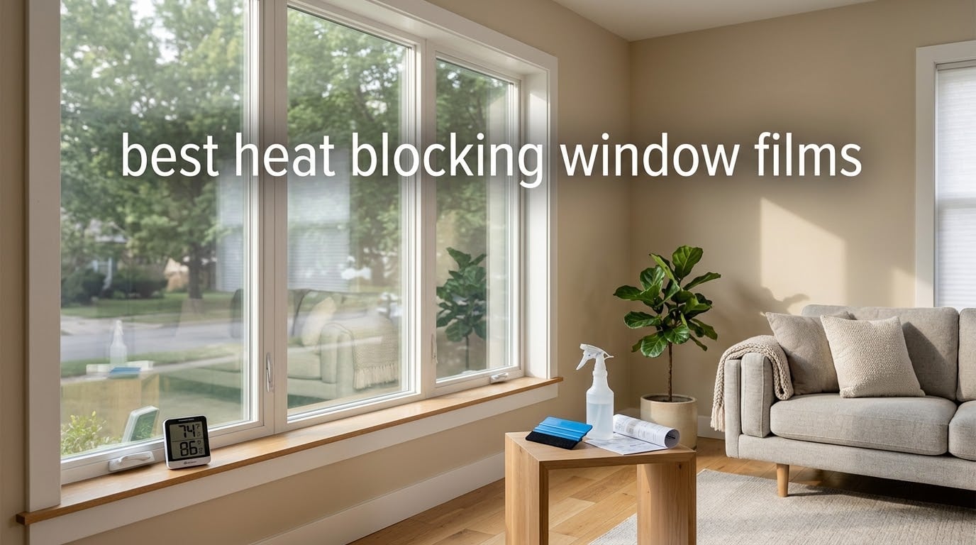 best heat blocking window films