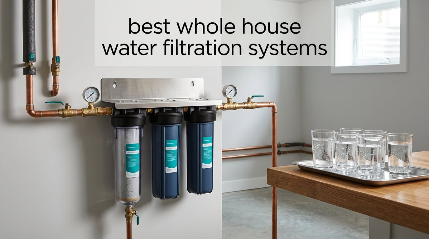 best whole house water filtration systems