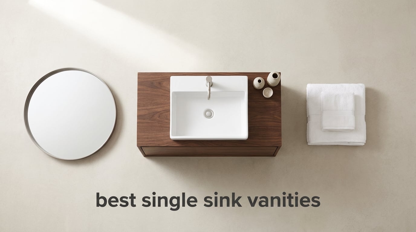 best single sink vanities
