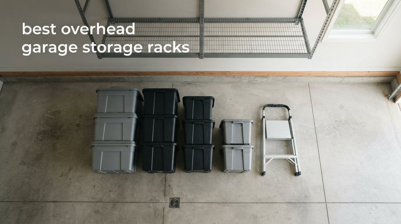 best overhead garage storage racks