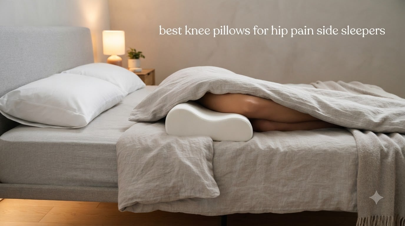 best knee pillows for hip pain side sleepers