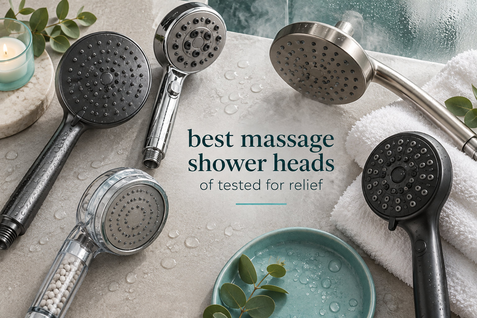 best massage shower heads of tested for relief
