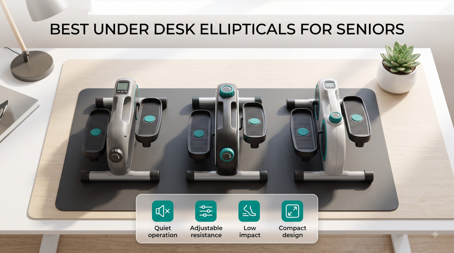 best under desk ellipticals for seniors