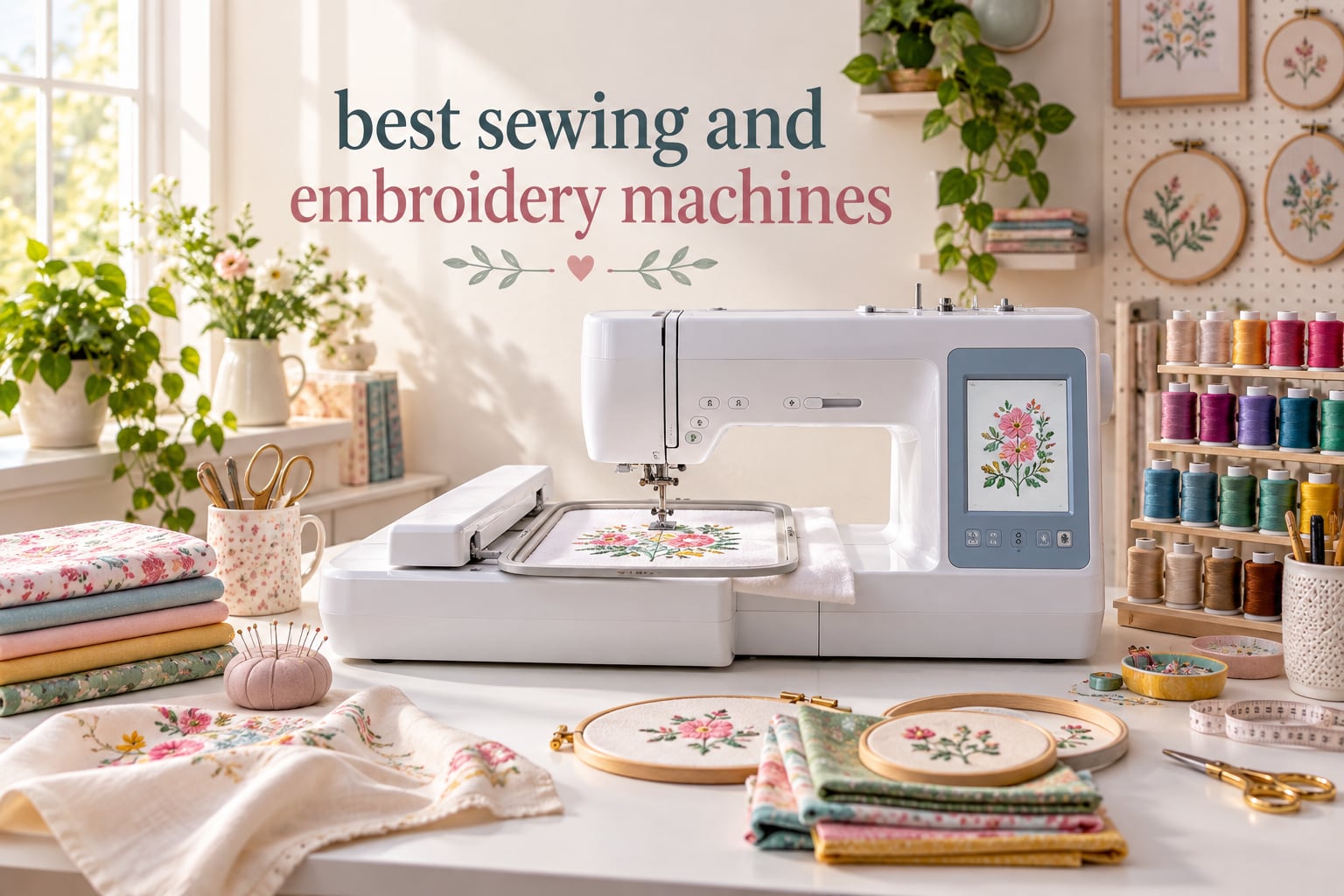 best sewing and embroidery machines