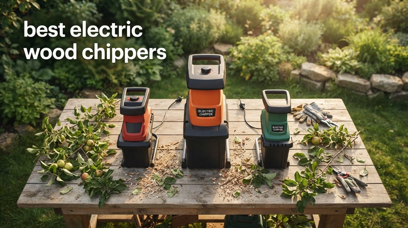 best electric wood chippers