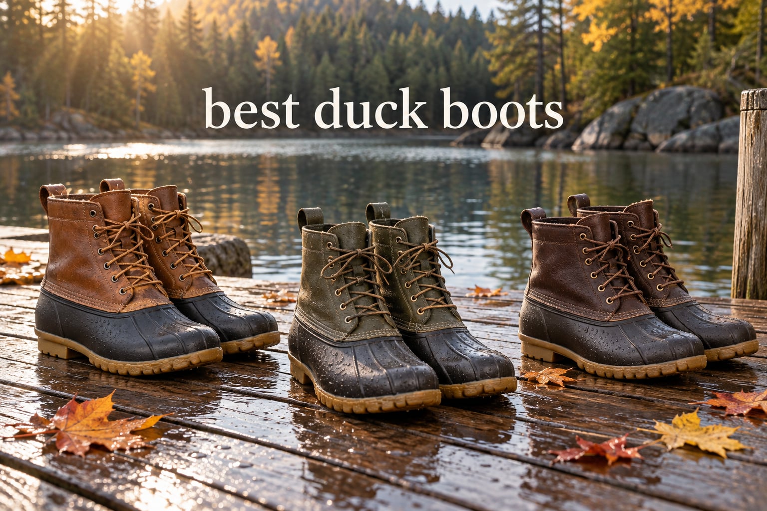 best duck boots