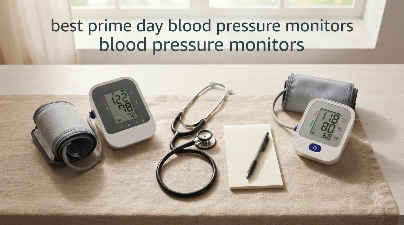 best prime day blood pressure monitors