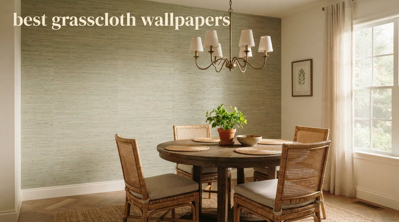 best grasscloth wallpapers