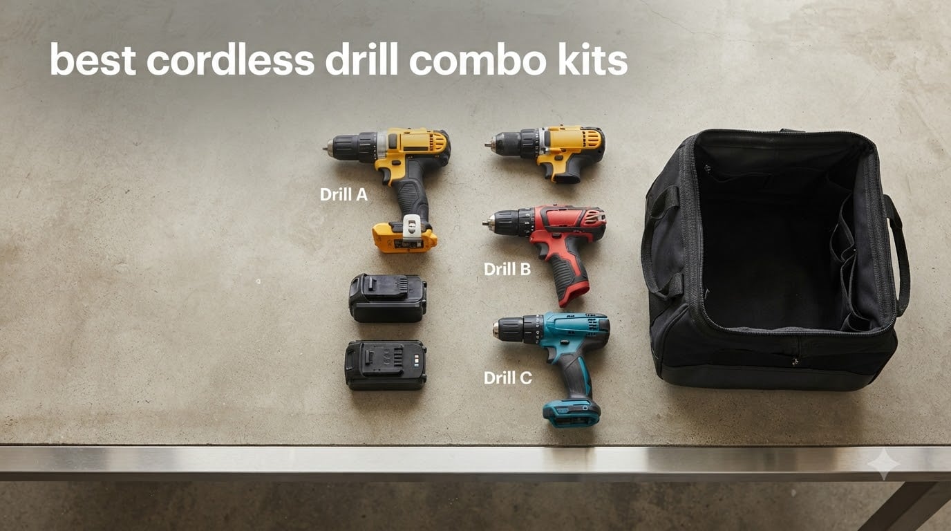 best cordless drill combo kits