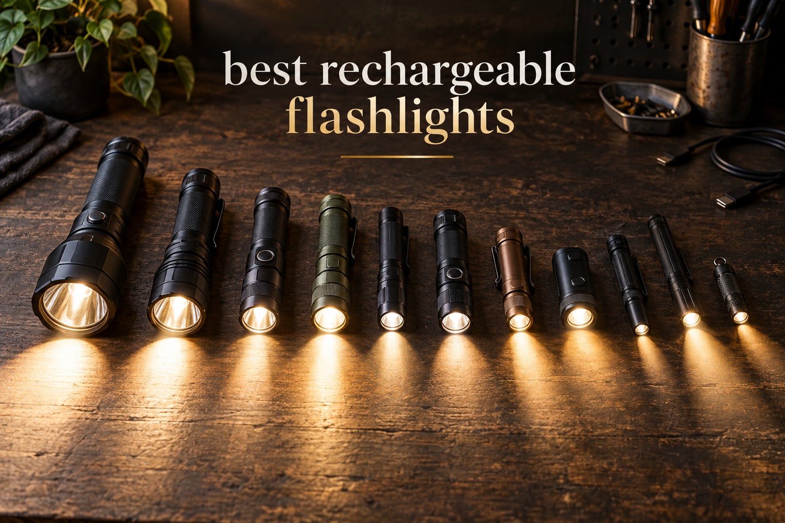 best rechargeable flashlights