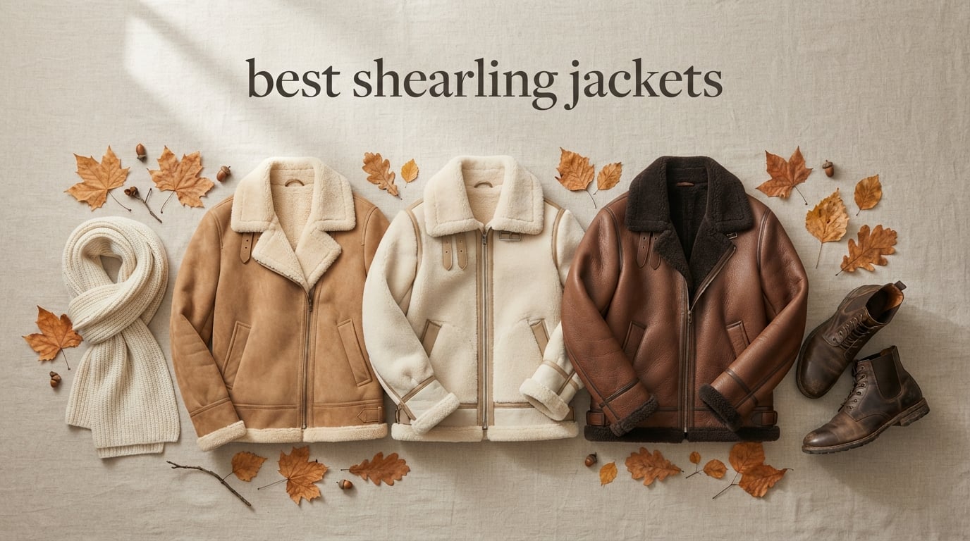 best shearling jackets