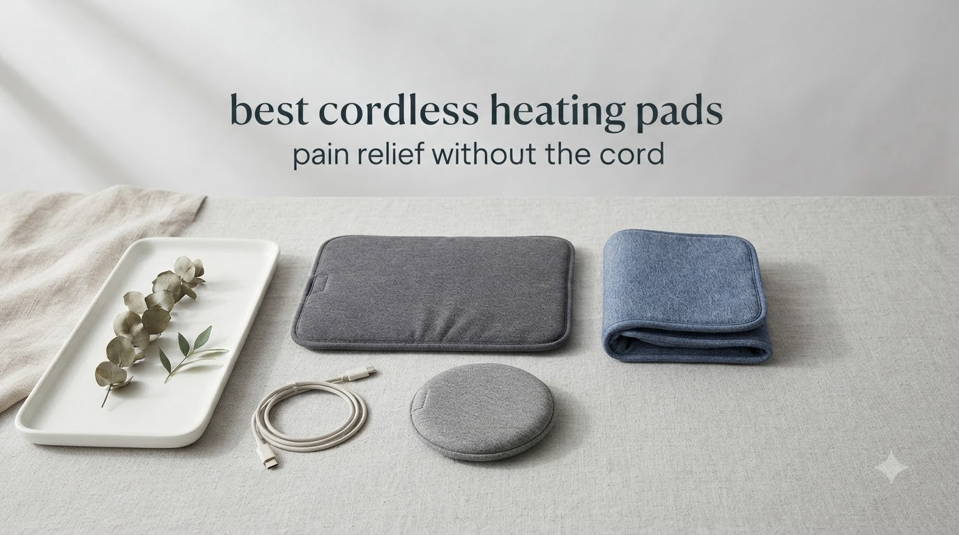 best cordless heating pads pain relief without the cord