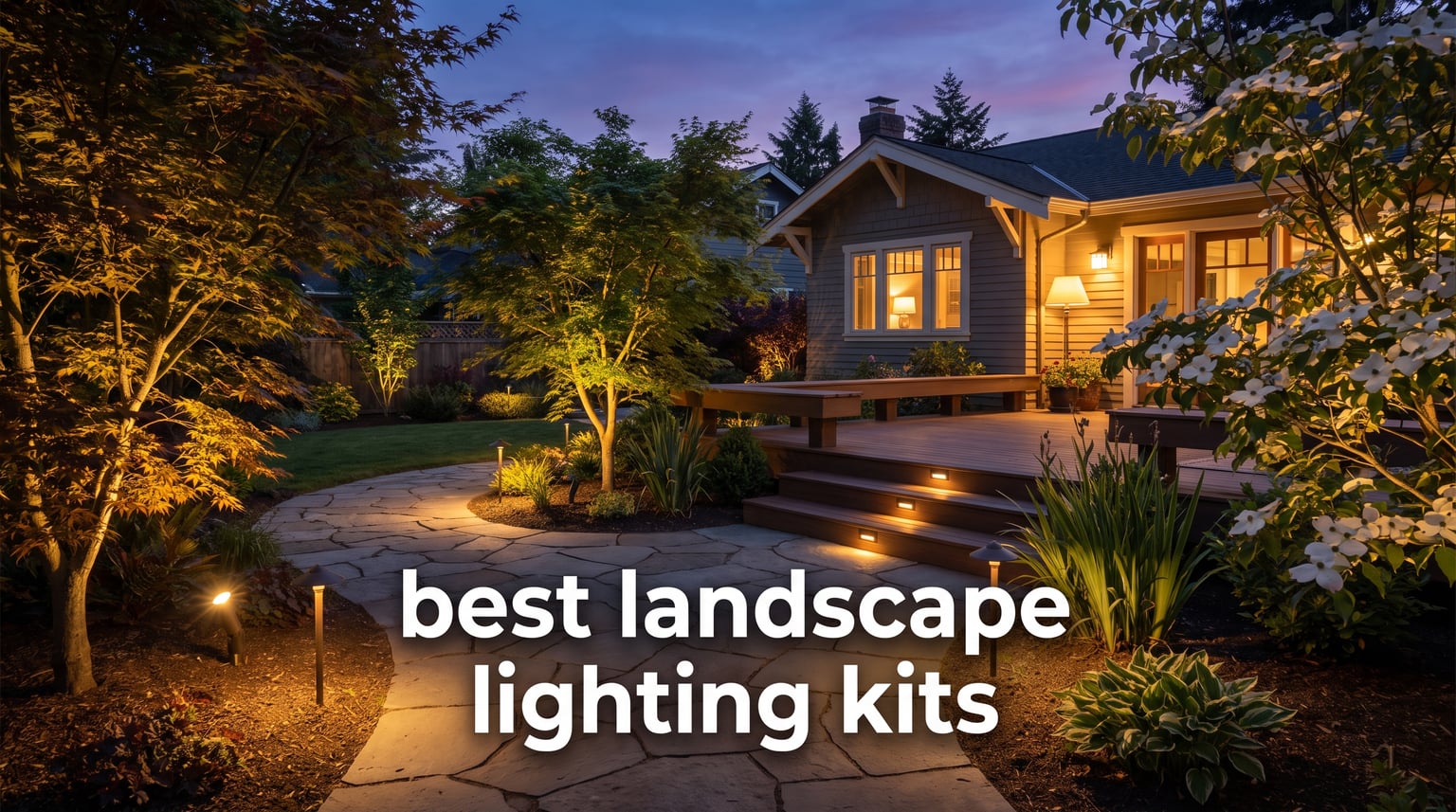 best landscape lighting kits