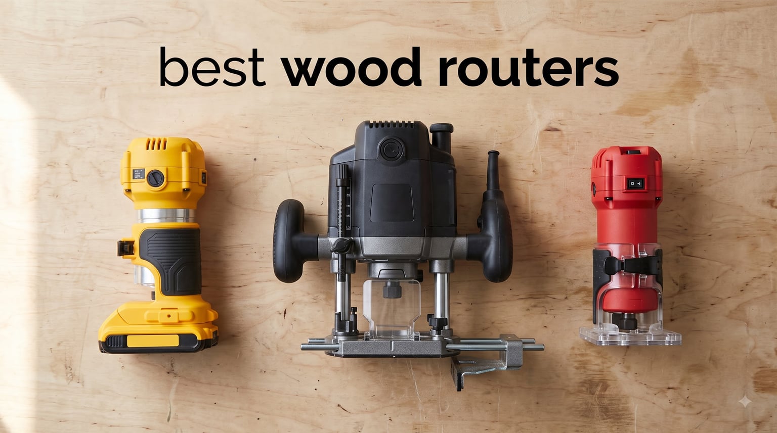 best wood routers