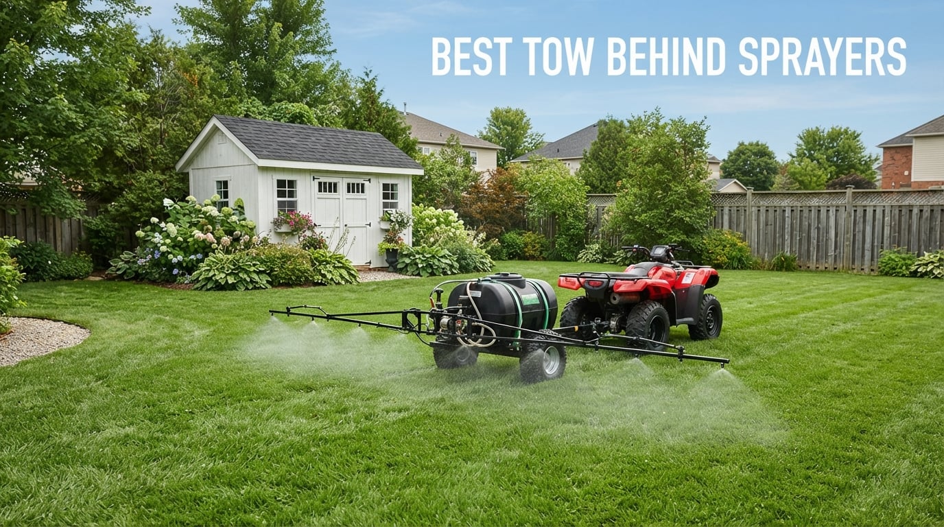 best tow behind sprayers