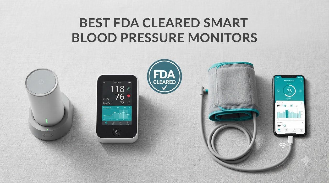 best fda cleared smart blood pressure monitors