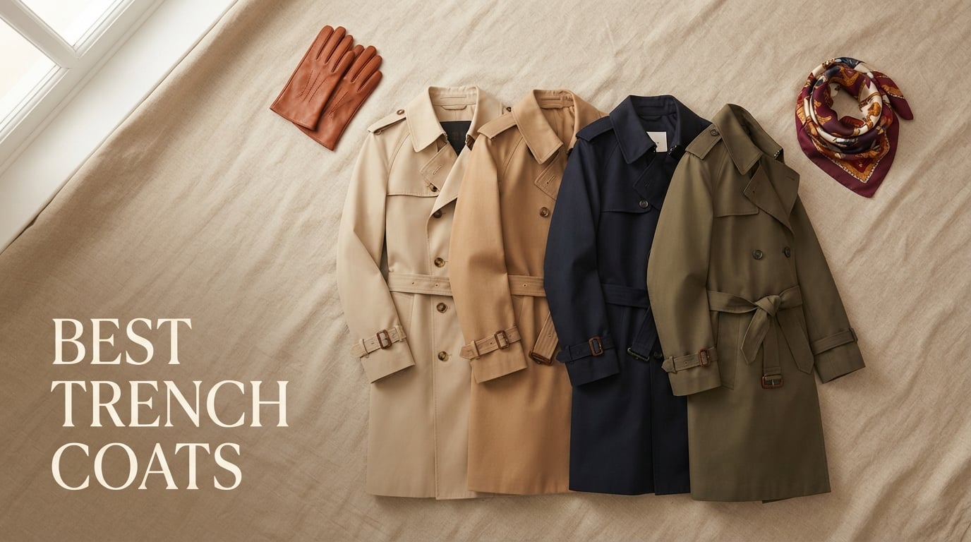 best trench coats