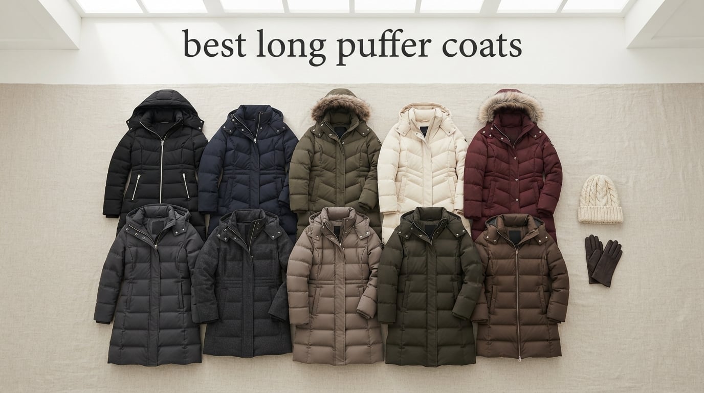 best long puffer coats
