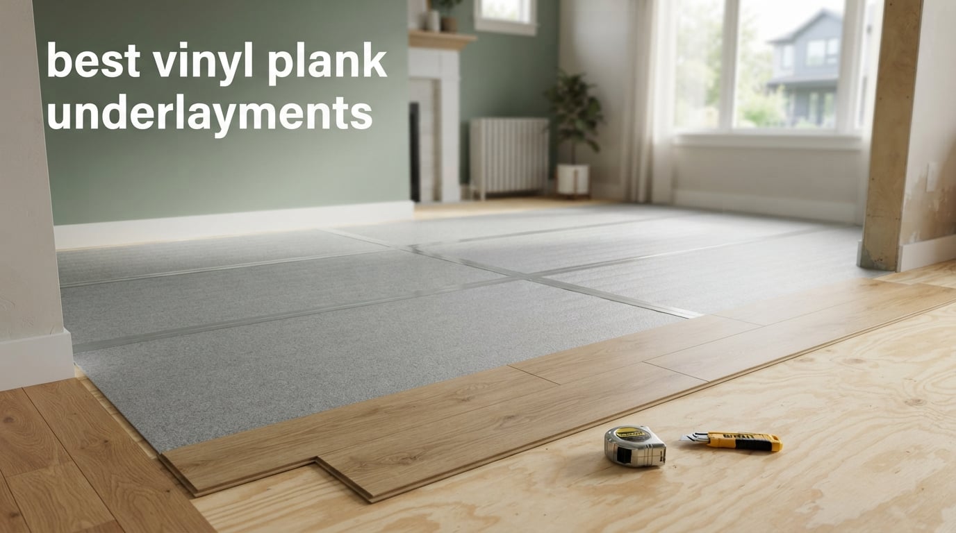 best vinyl plank underlayments