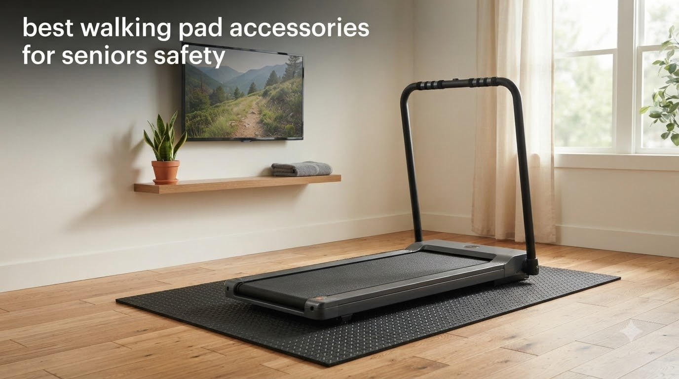 best walking pad accessories for seniors safety