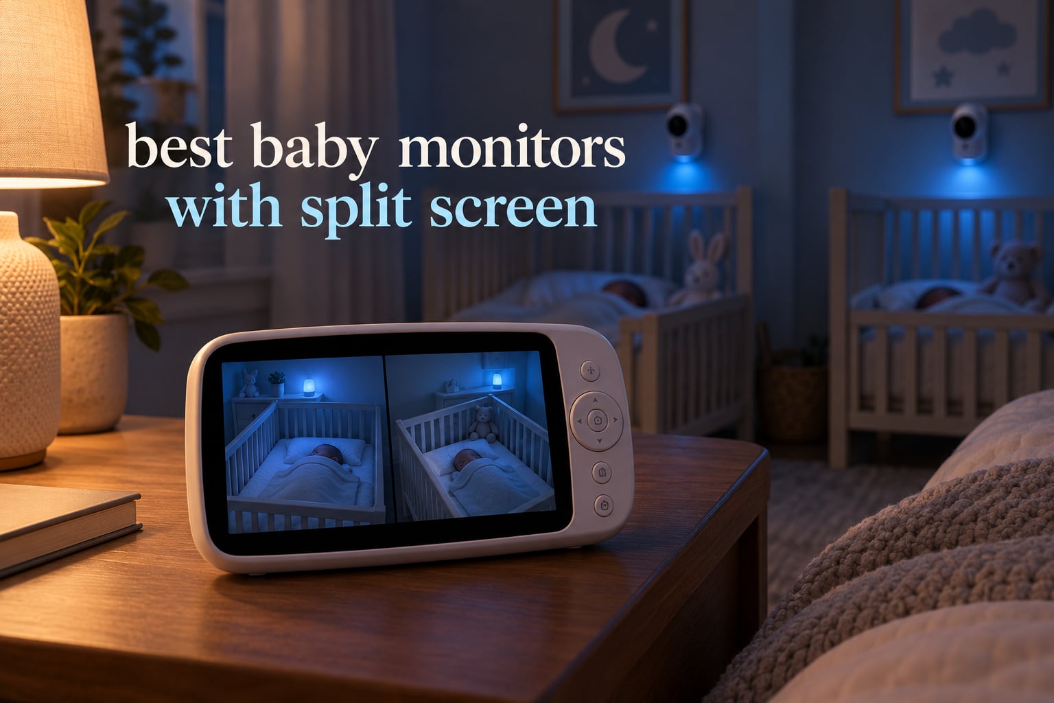 best baby monitors with split screen