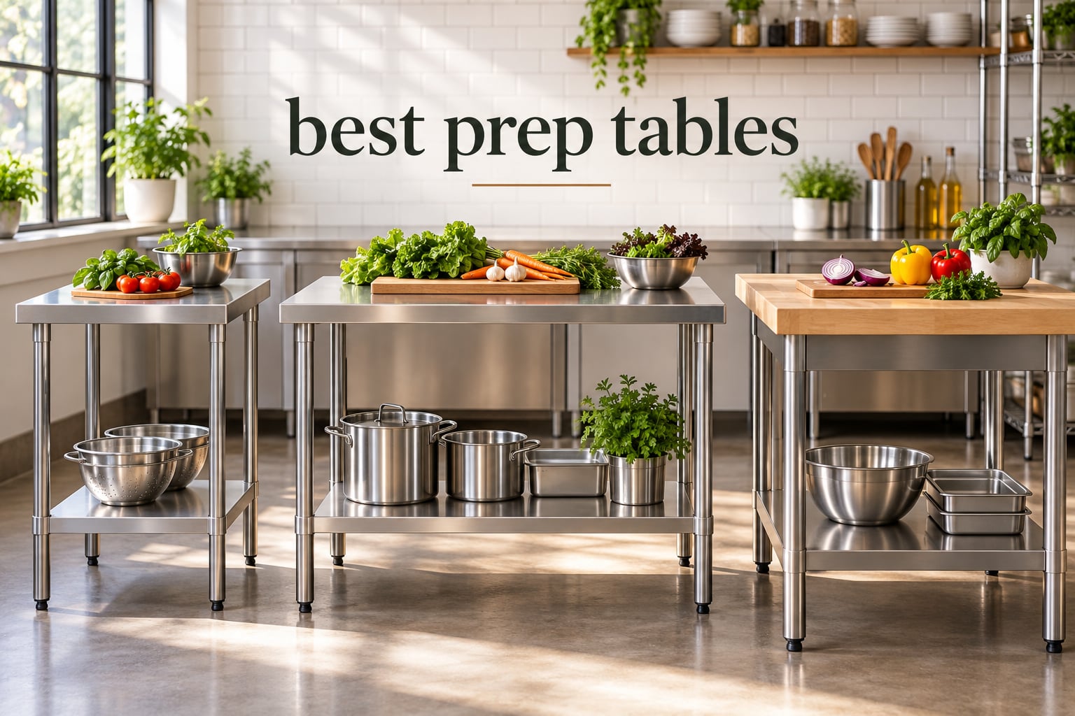 best prep tables
