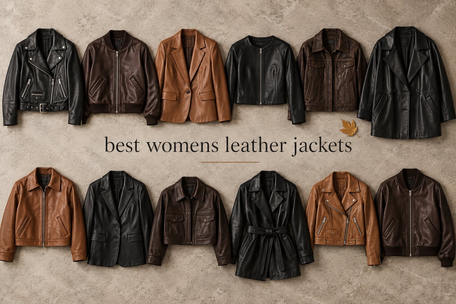 best womens leather jackets