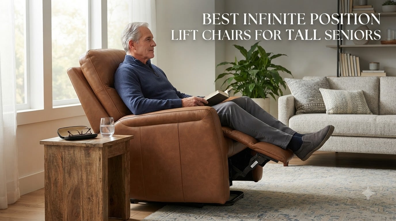 best infinite position lift chairs for tall seniors