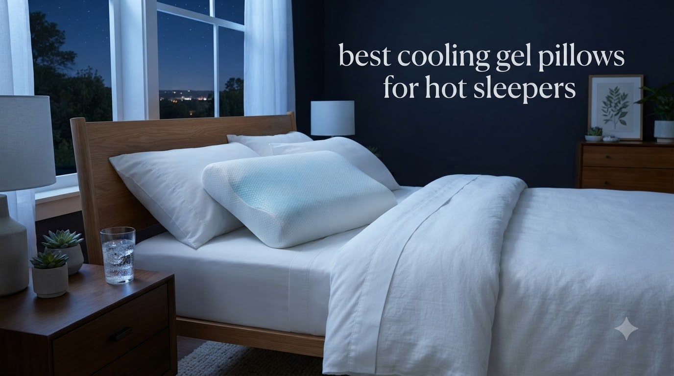 best cooling gel pillows for hot sleepers