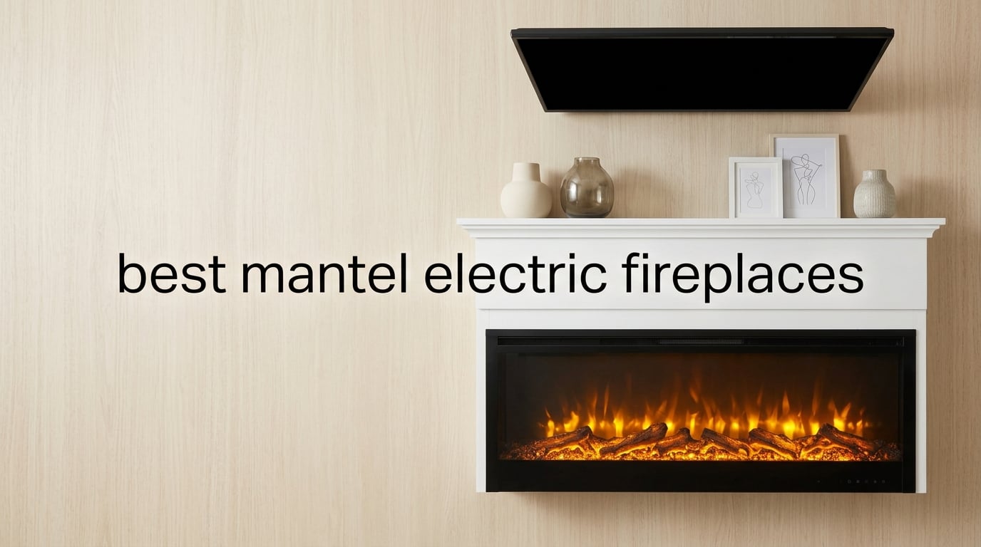 best mantel electric fireplaces