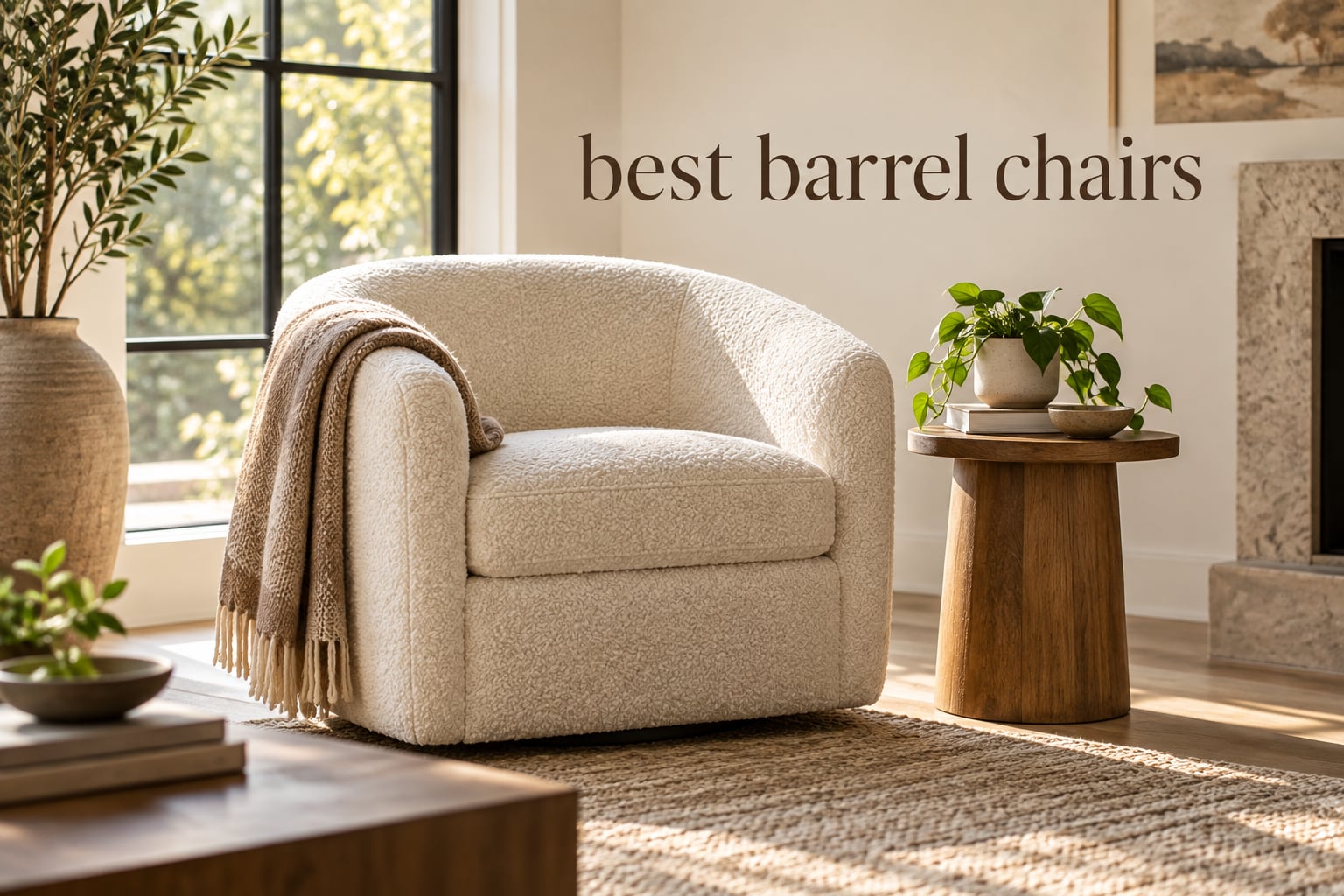 best barrel chairs