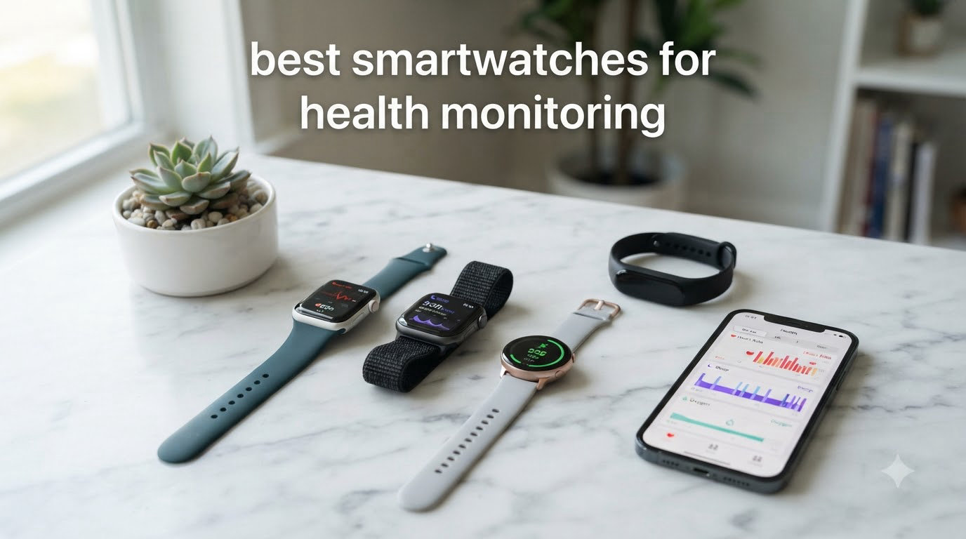 best smartwatches for health monitoring