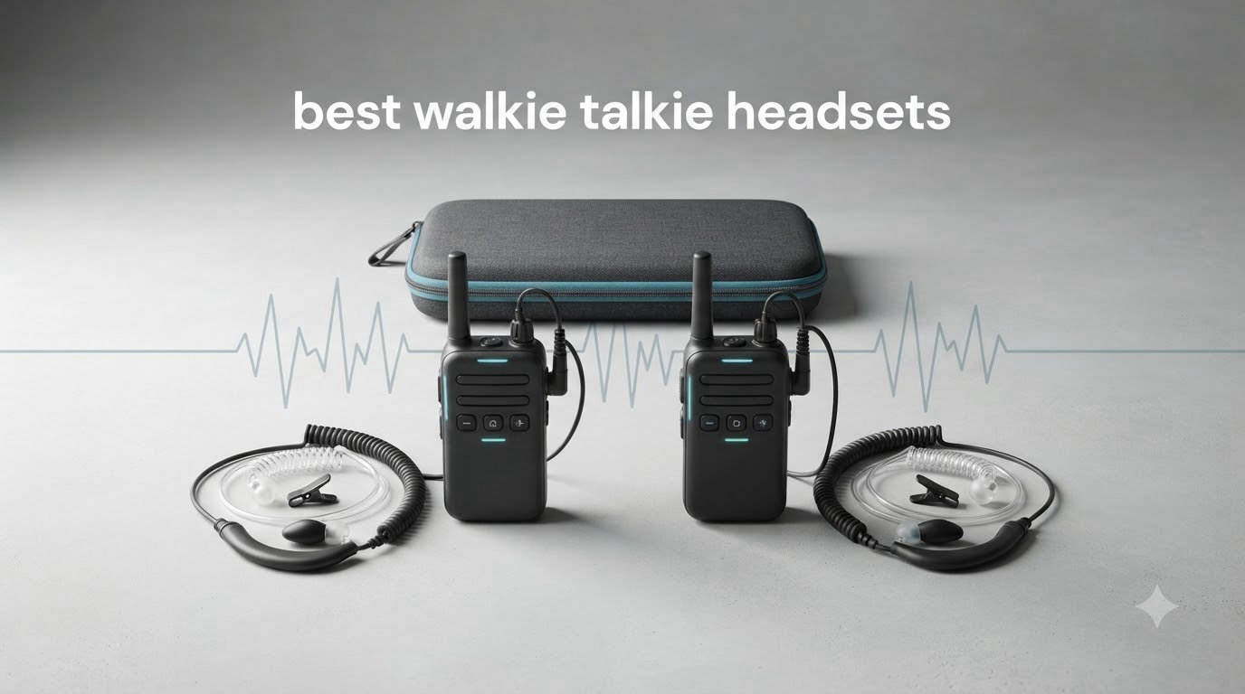 best walkie talkie headsets