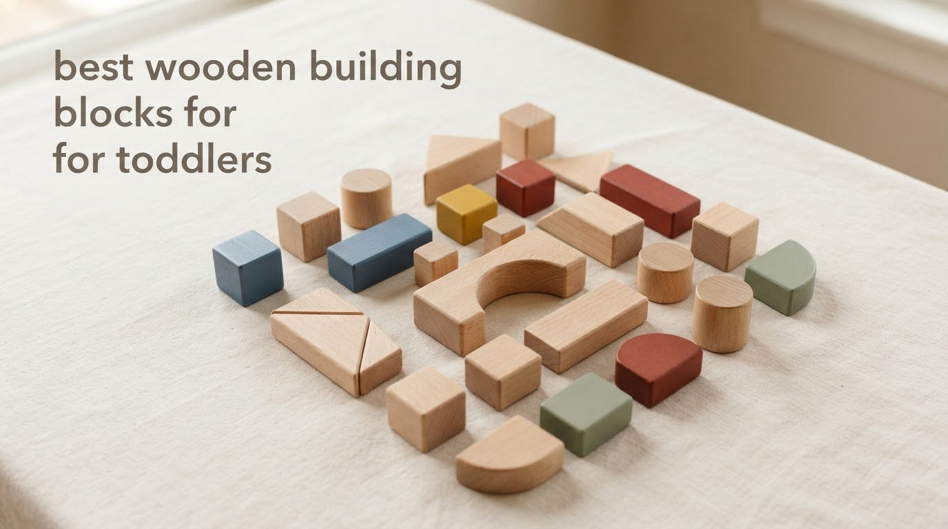 best wooden building blocks for toddlers