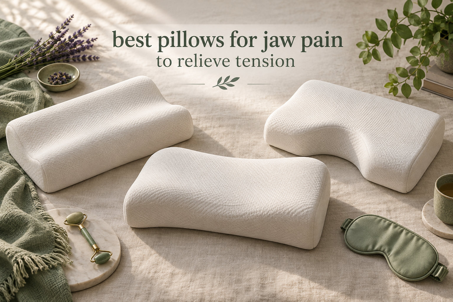 best pillows for jaw pain to relieve tension