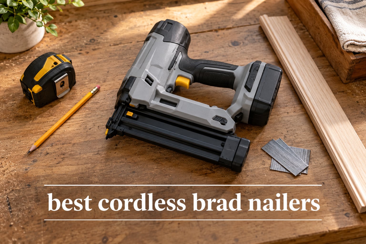 best cordless brad nailers