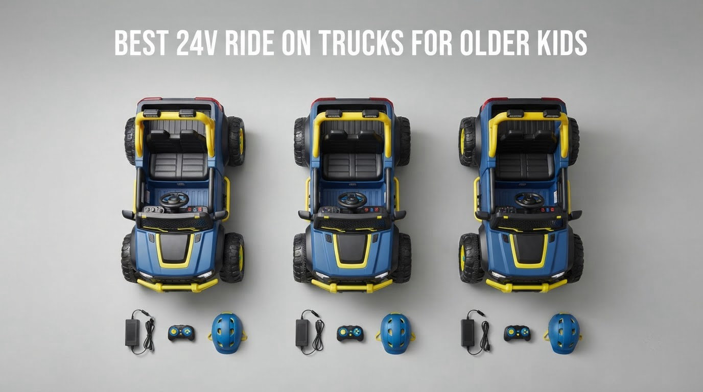 best 24v ride on trucks for older kids