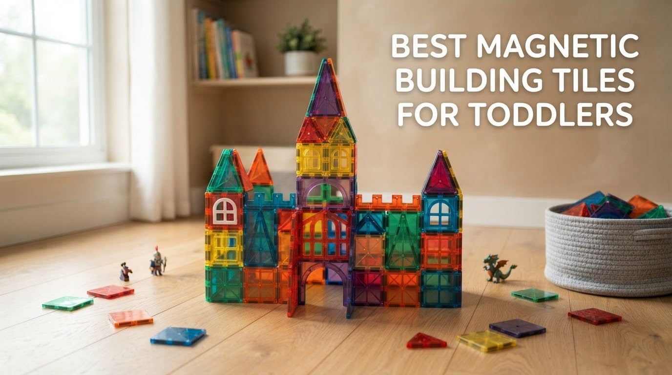 best magnetic building tiles for toddlers