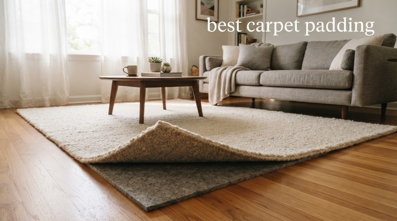 best carpet padding