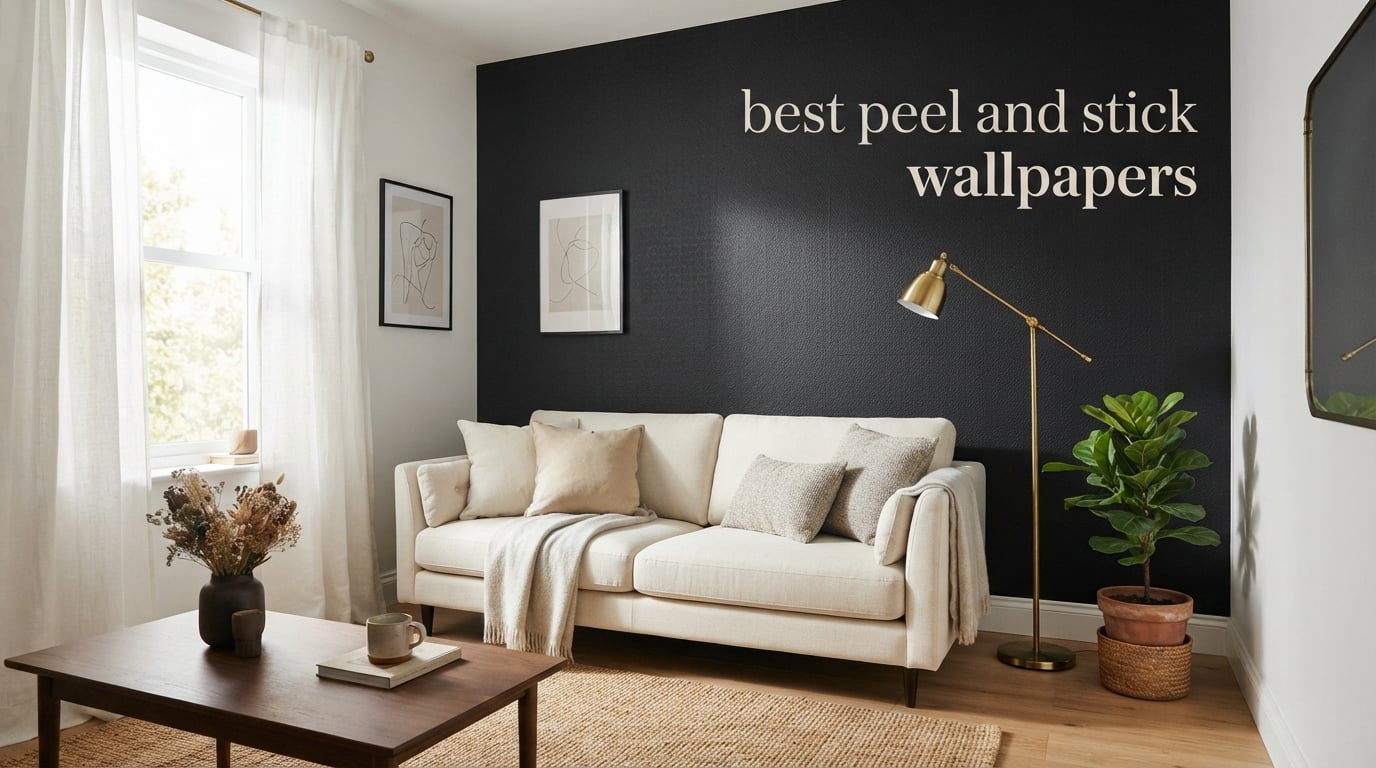 best peel and stick wallpapers
