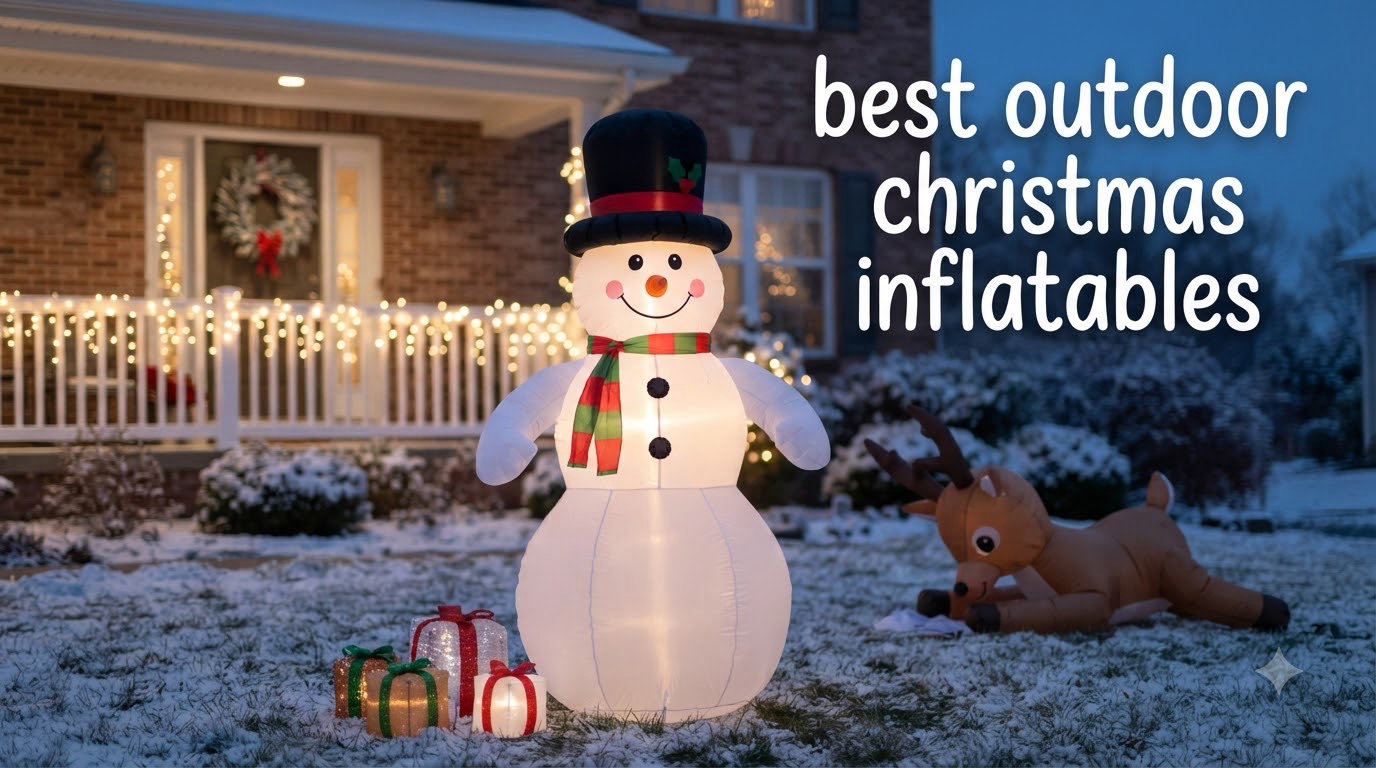 best outdoor christmas inflatables