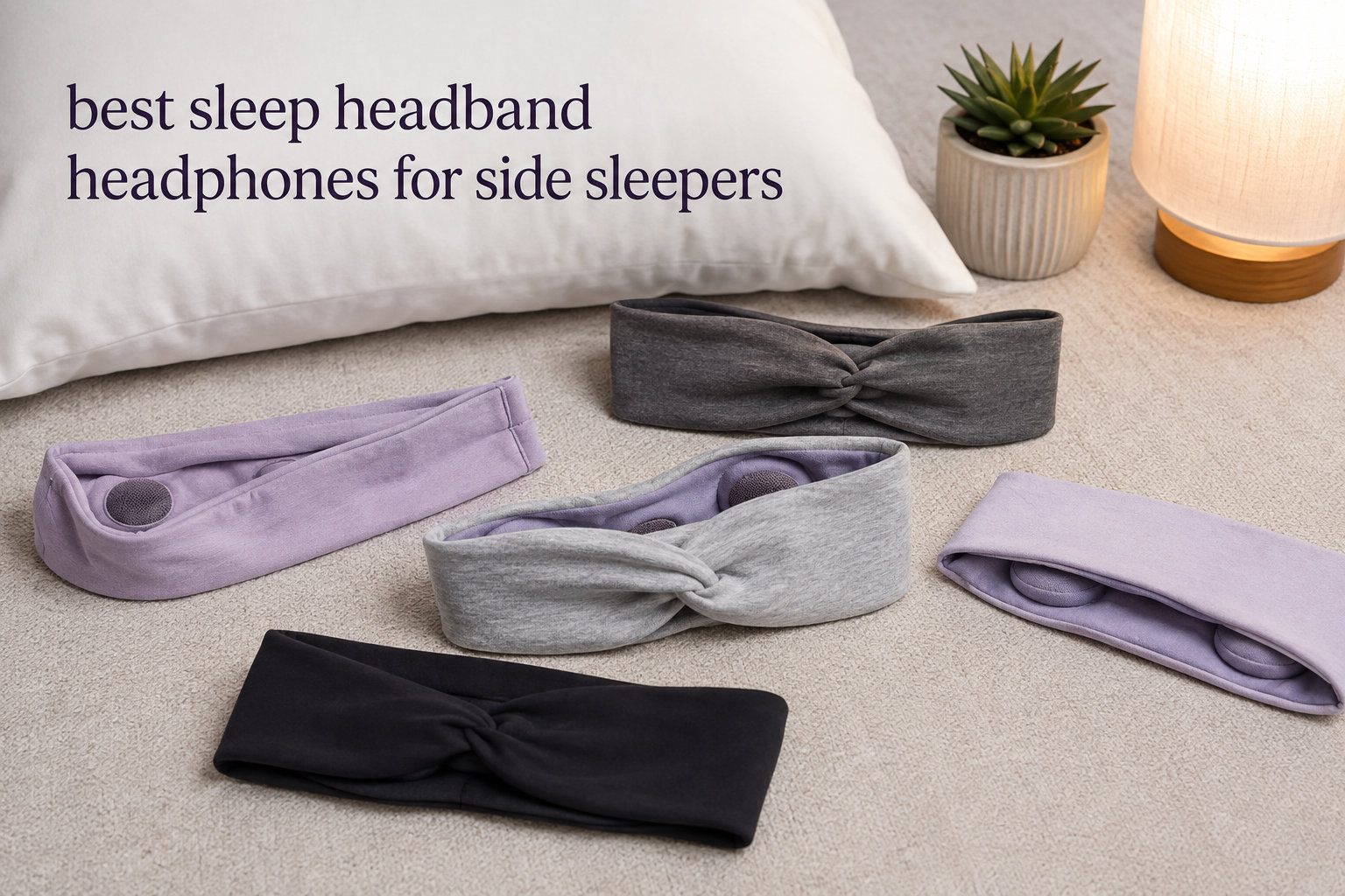 best sleep headband headphones for side sleepers