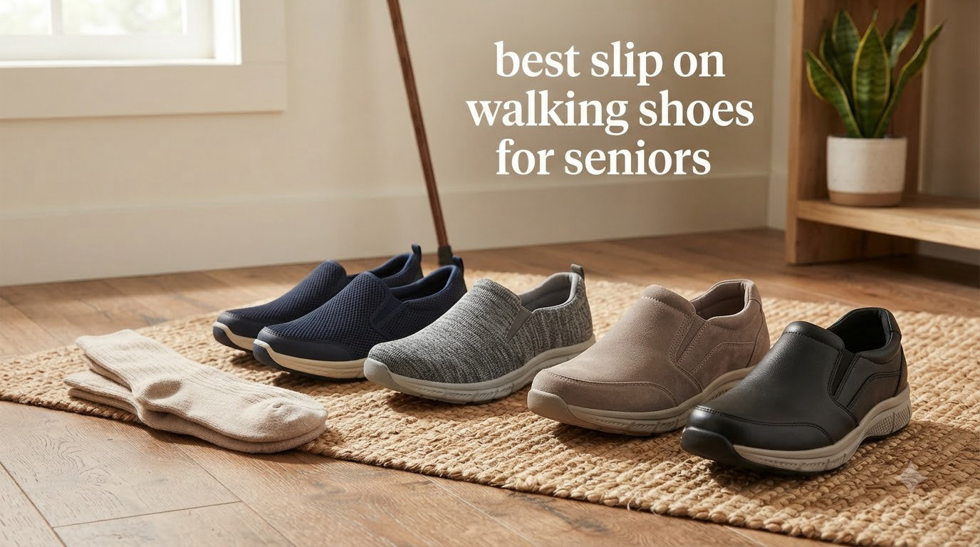 best slip on walking shoes for seniors