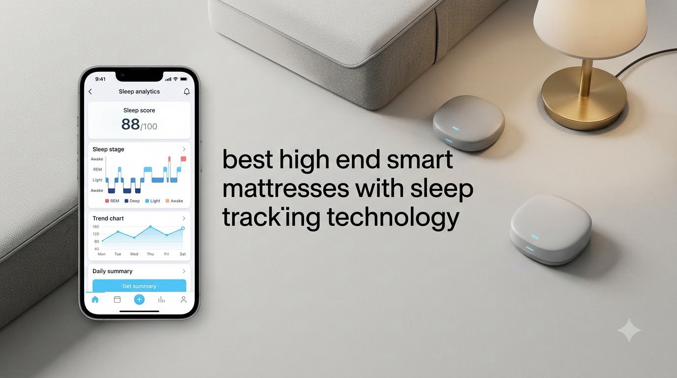 best high end smart mattresses with sleep tracking technology