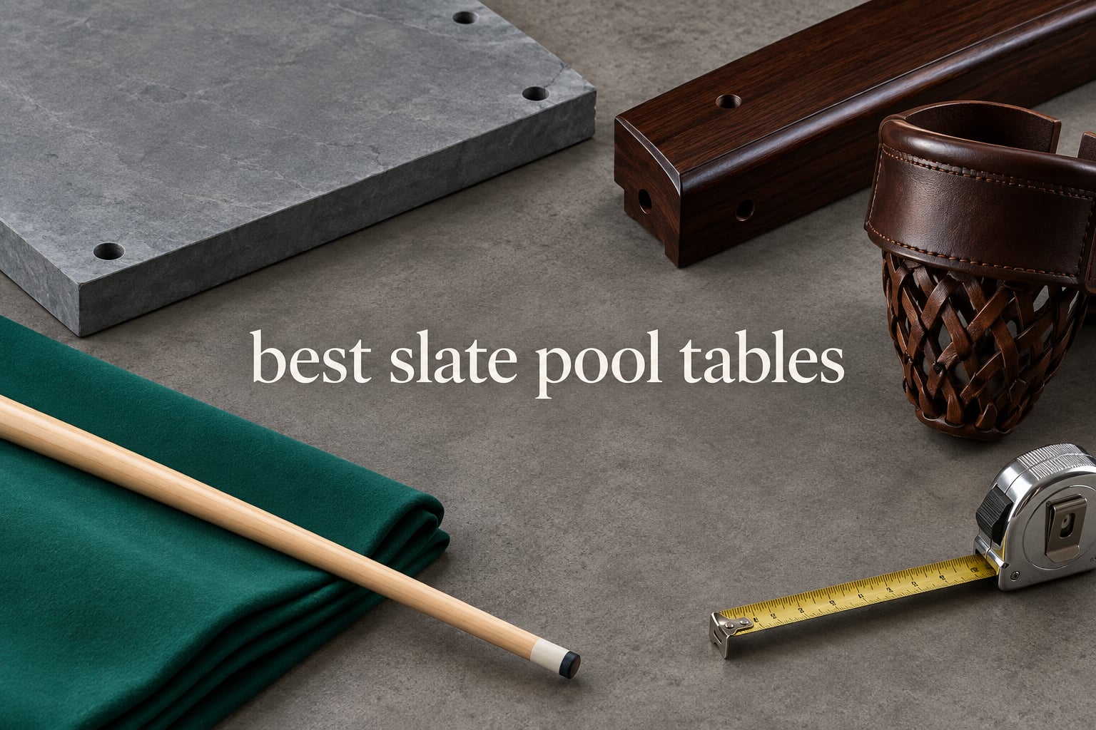 best slate pool tables
